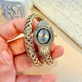 Snake Head Embellished Women&