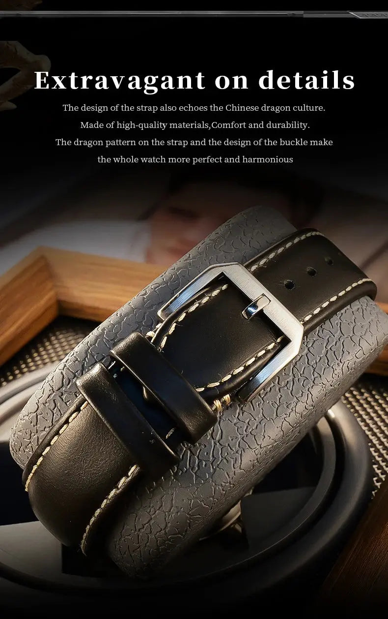 Dragon Luminous Waterproof Automatic Inspirational Watches