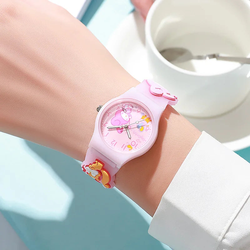 Cute 3D Hello Kitty Kids Watch Inspirational Watches