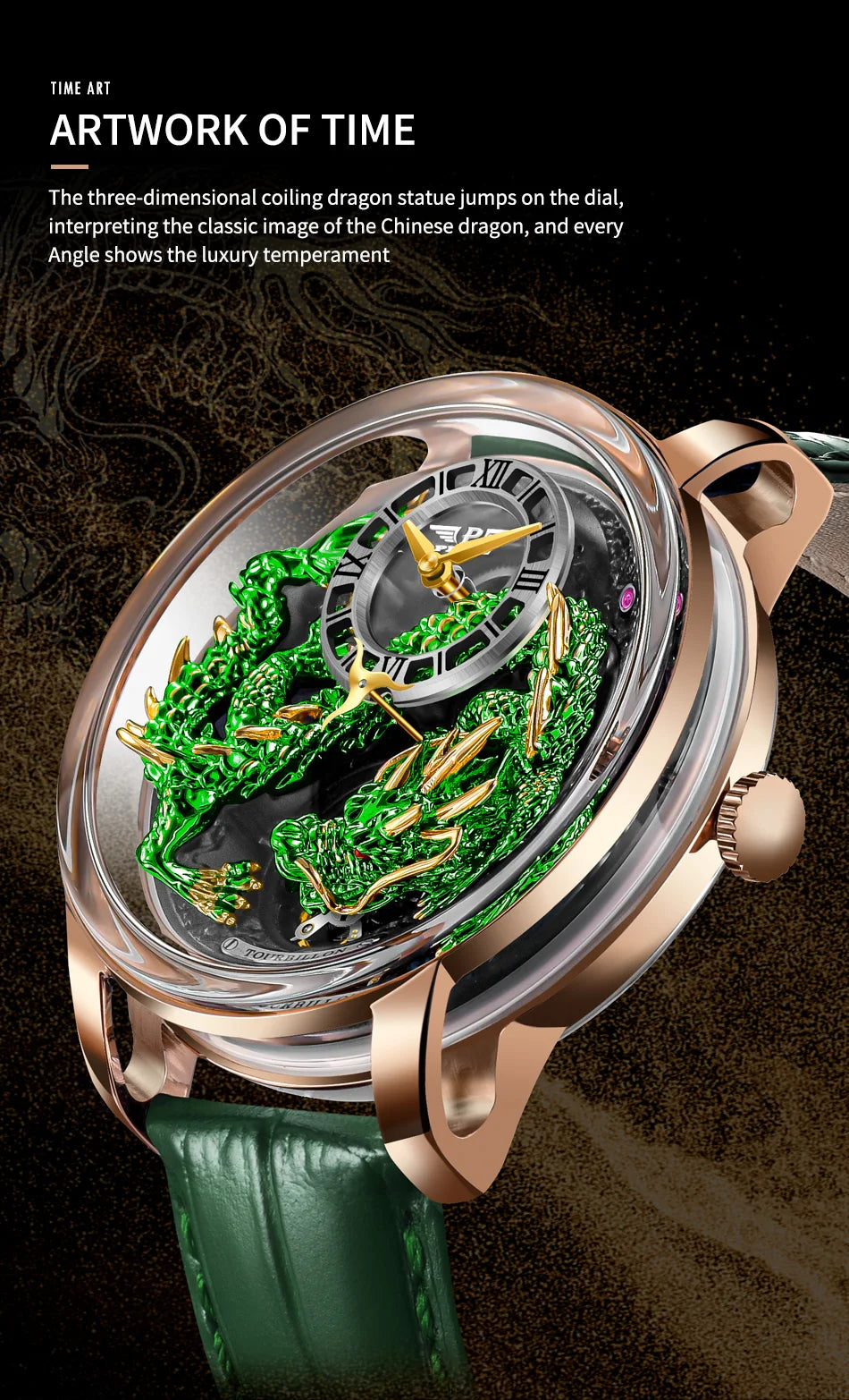 PINDU Develops And Designs New M2797B Automatic Mechanical Watch Men Watches 45.5MM Luxury High-end Quality Wristwatch Men Gift Inspirational Watches