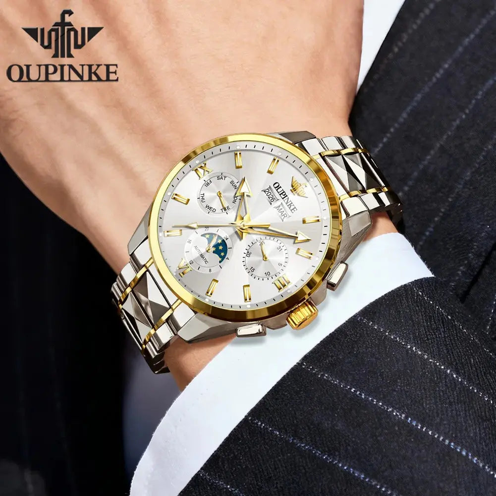 Luxury Business Moon Phase Watch - Inspirational Watches