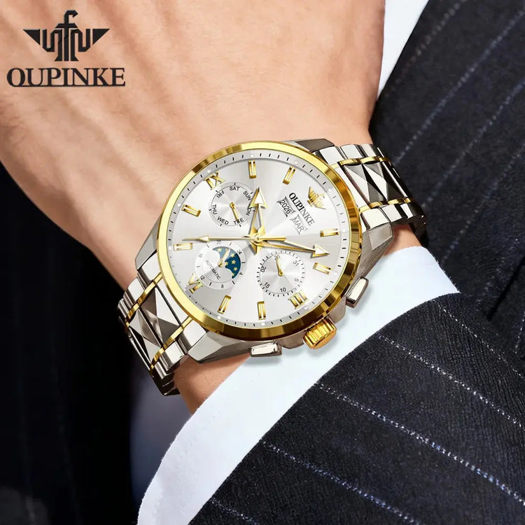 Luxury Business Moon Phase Watch - Inspirational Watches