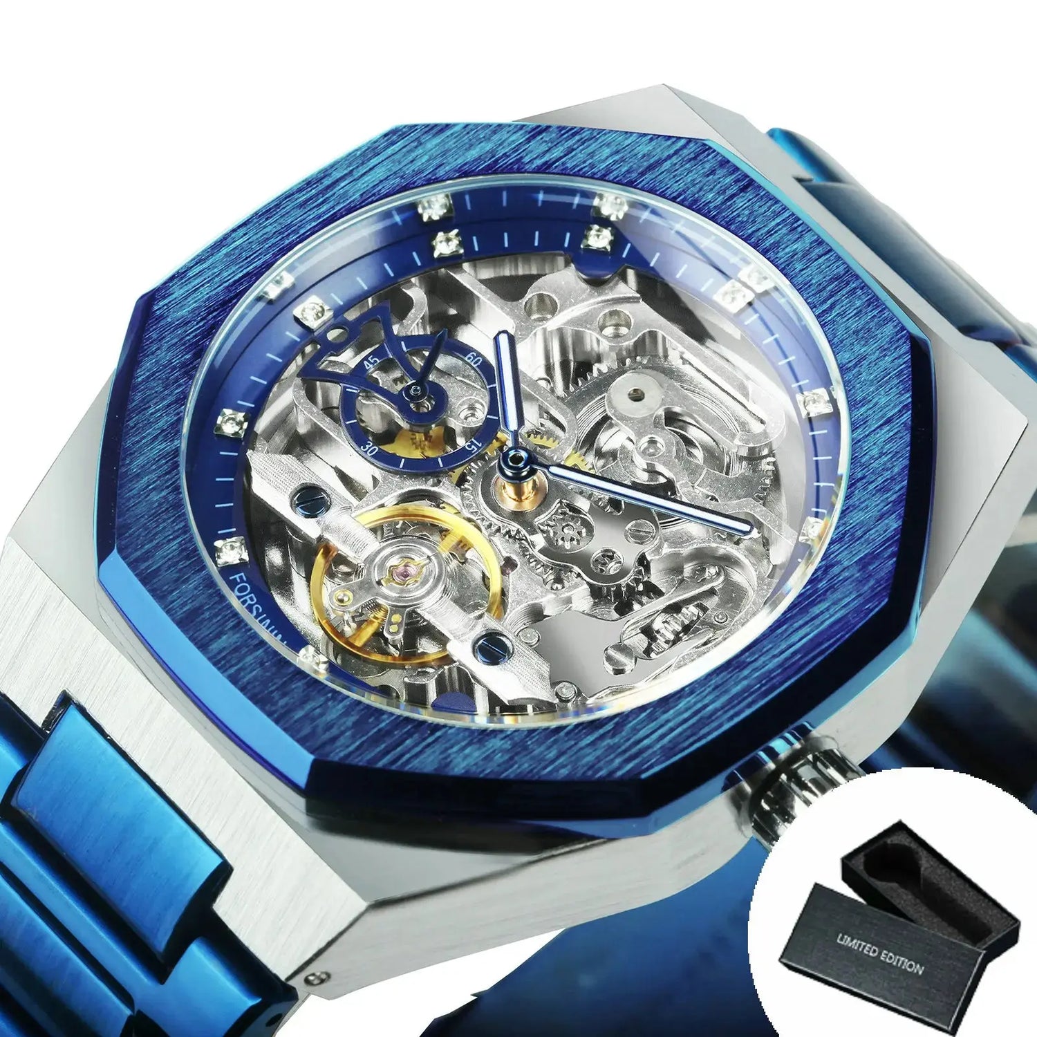 Automatic Tourbillon Skeleton Mechanical watch Inspirational Watches