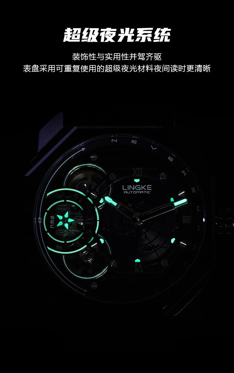 Mens Skeleton Dial Sport Mechanical Watches For Men Luxury Brand Pagani Designs Watch Waterproof Quartz Wristwatch Montre Homme Inspirational Watches