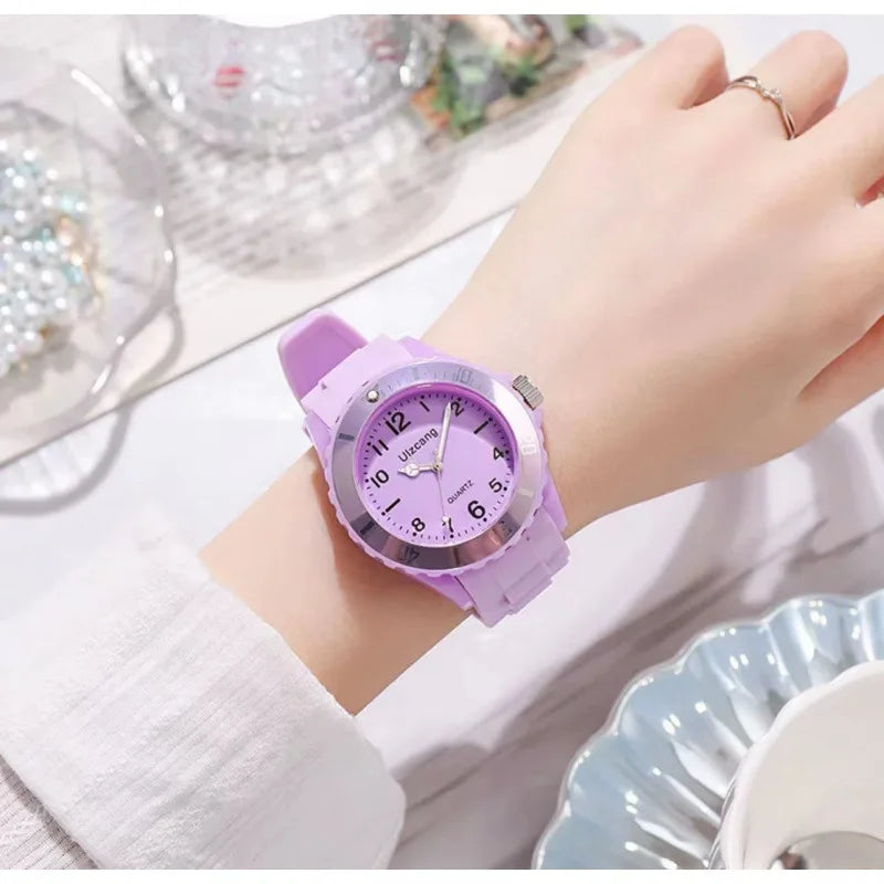 Child Fall-proof Colorful Watch Inspirational Watches