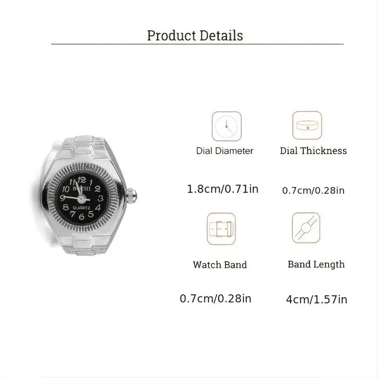 Vintage Finger Watch - Inspirational Watches
