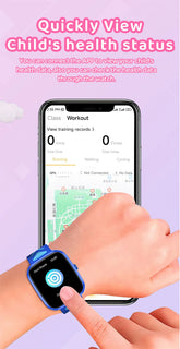 Multifunctional HD Touch Screen Music Games Kids Smartwatch Inspirational Watches