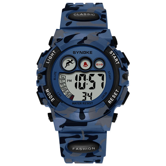 50M Waterproof Luminous LED Digital for Kids Watch Inspirational Watches