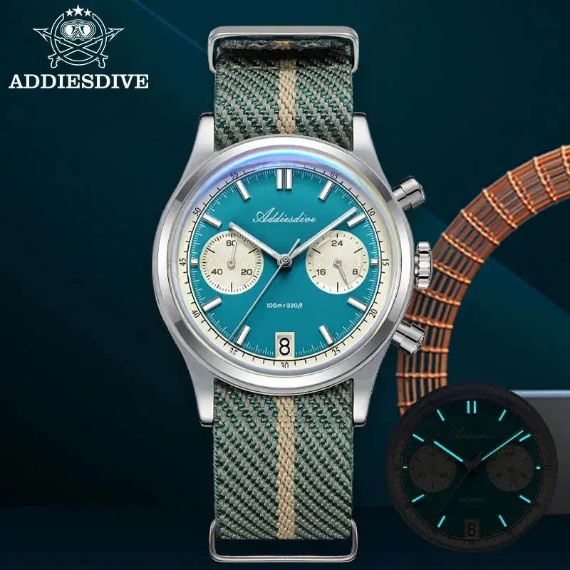 Multifunction Chronograph Luxury Watch For Men 100M Waterproof Inspirational Watches