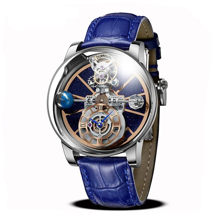 Diamond Tourbillion Astronomy waterproof Watch Inspirational Watches