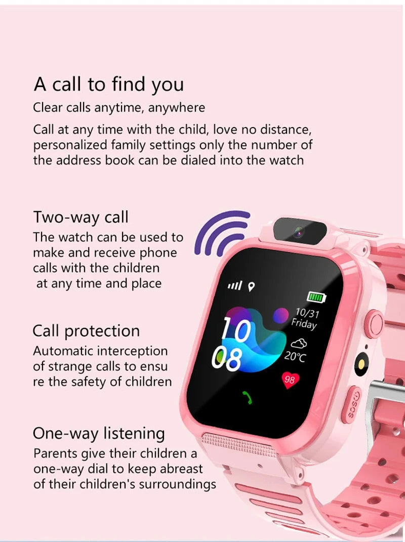 Multifunctional Kids Smartwatch Inspirational Watches