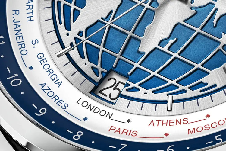 World Time Luxury Business Formal Automatic Mechanical Inspirational Watches