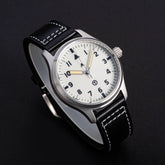 SEESTERN Watch Automatic Mechanical Wristwatches NH35 Movement Military Full Luminous Sapphire Crystal Waterproof Army Air Force Inspirational Watches