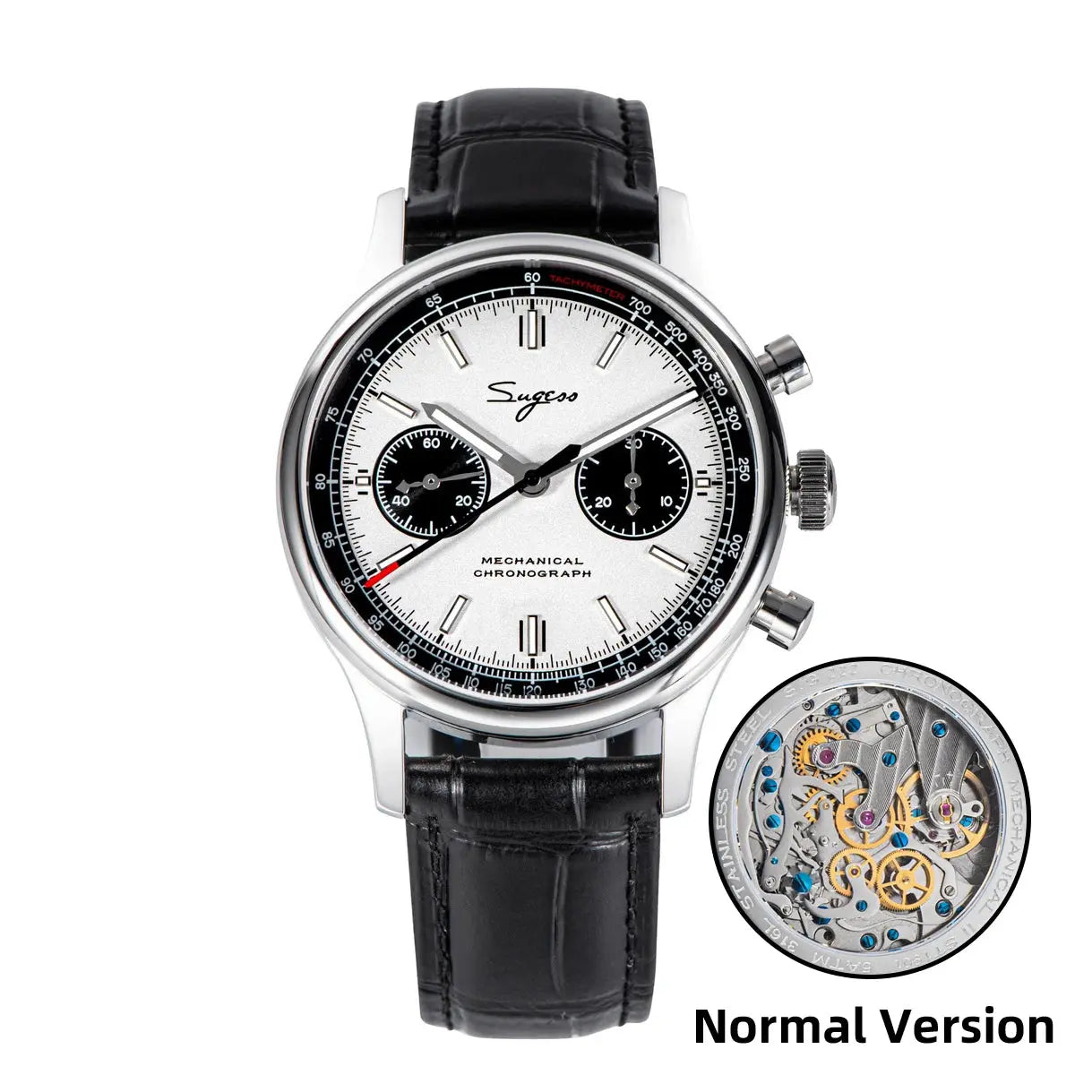 Chronograph Panda Wristwatch Air Force Sapphire Waterproof Inspirational Watches