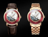 Original Painting Dial automatic Sapphire Crystal Glass Watch - Inspirational Watches