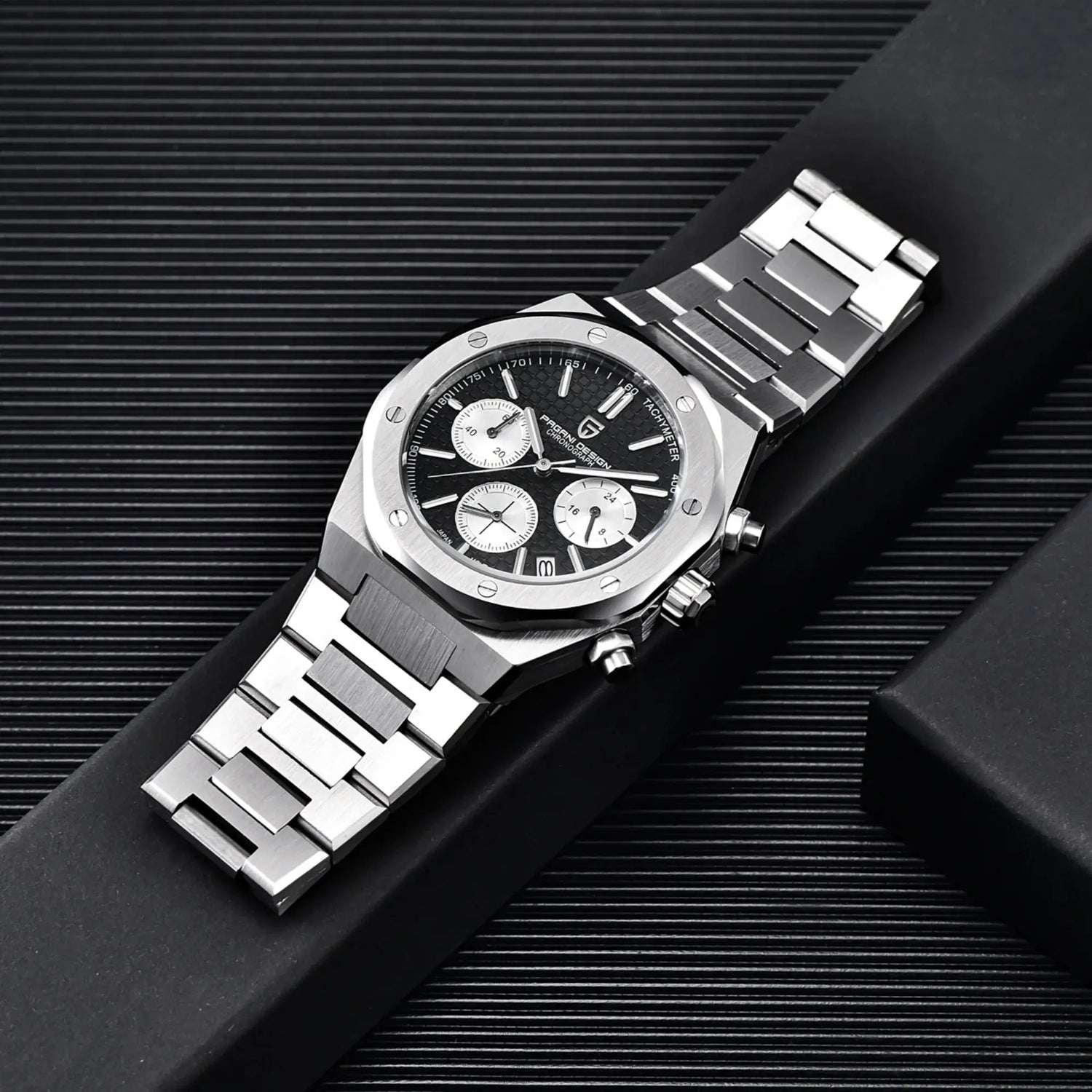 Sapphire Crystal Luminous Stainless Steel 200m Waterproof Watch - Inspirational Watches