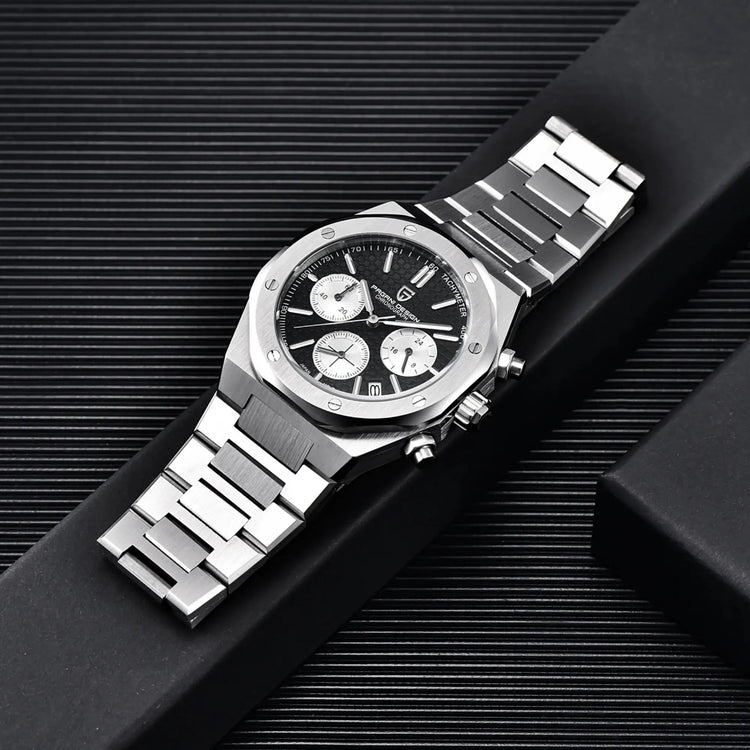 Sapphire Crystal Luminous Stainless Steel 200m Waterproof Watch - Inspirational Watches