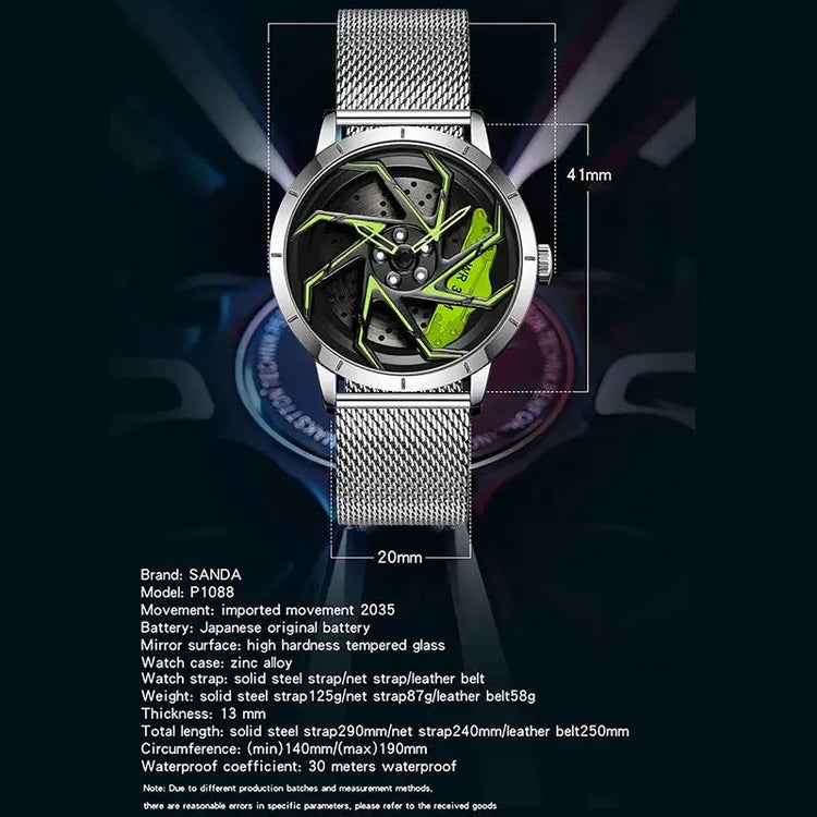 Spinning Waterproof Sport Watch Inspirational Watches