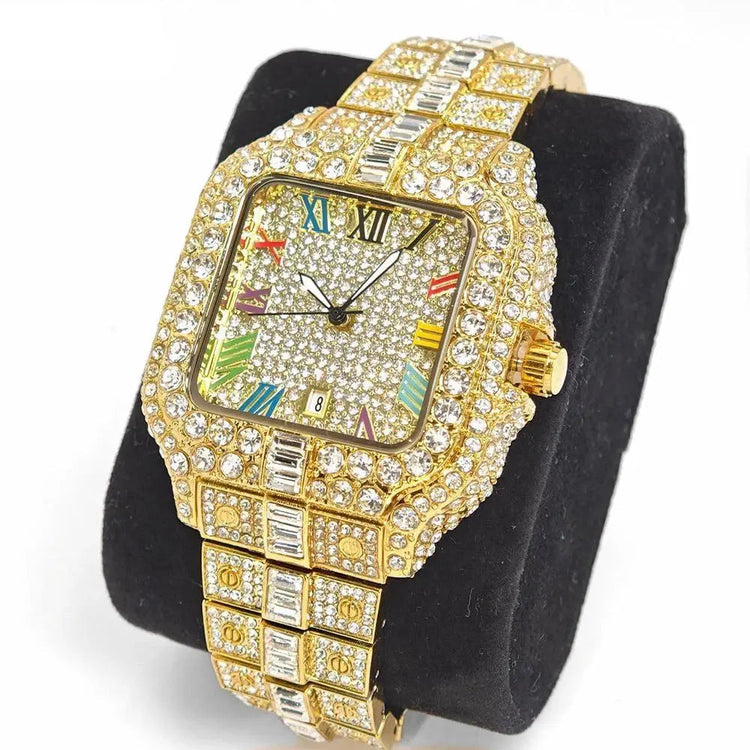 Rainbow Luxury Diamond Watch - Inspirational Watches