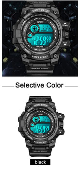 LED Digital Luminous Fashion Sport Waterproof Watches For Man Date Army Military Clock - Inspirational Watches