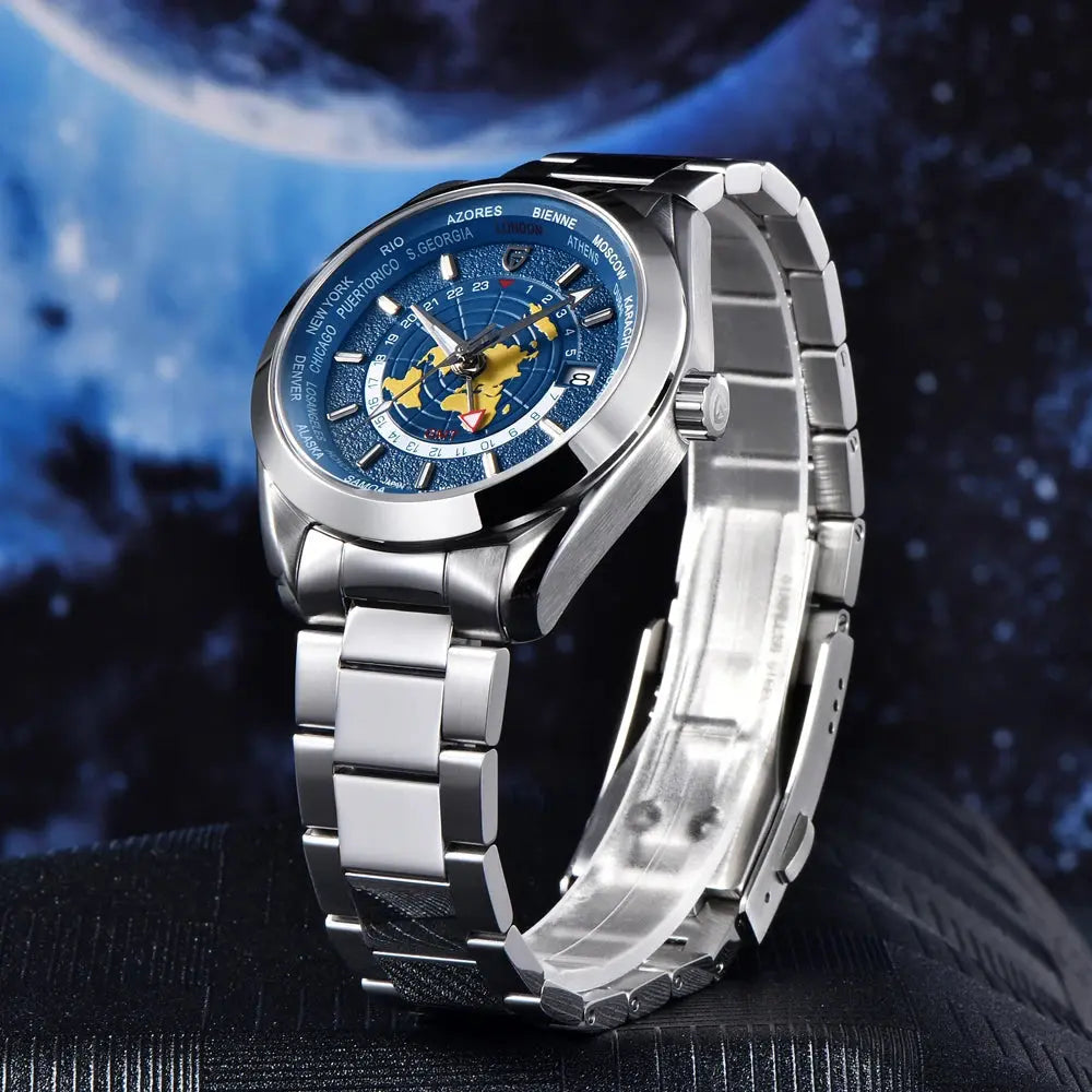 Light Luxury NH34A Movement Sapphire Glass Man watch 316L All Steel Waterproof Inspirational Watches