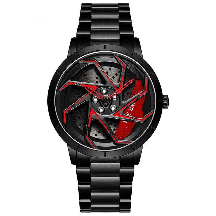 360 Degree Rotating Wheel Rim Dial Watch Inspirational Watches