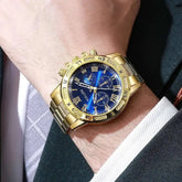 Luxury Large Dial Men Business Fashion Quartz Wristwatches - Inspirational Watches