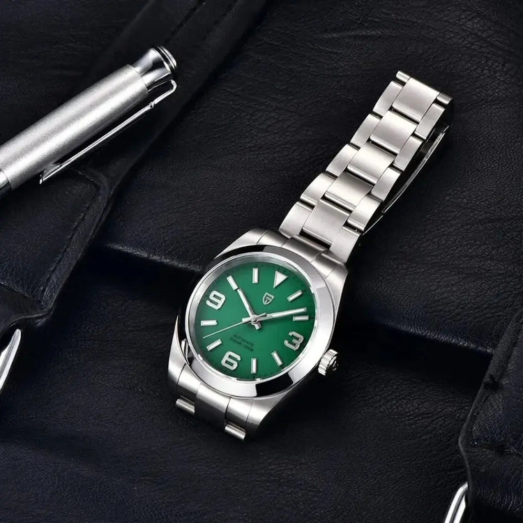 Automatic Watches 40MM Stainless Steel Wristwatch Sapphire AR Coated - Inspirational Watches