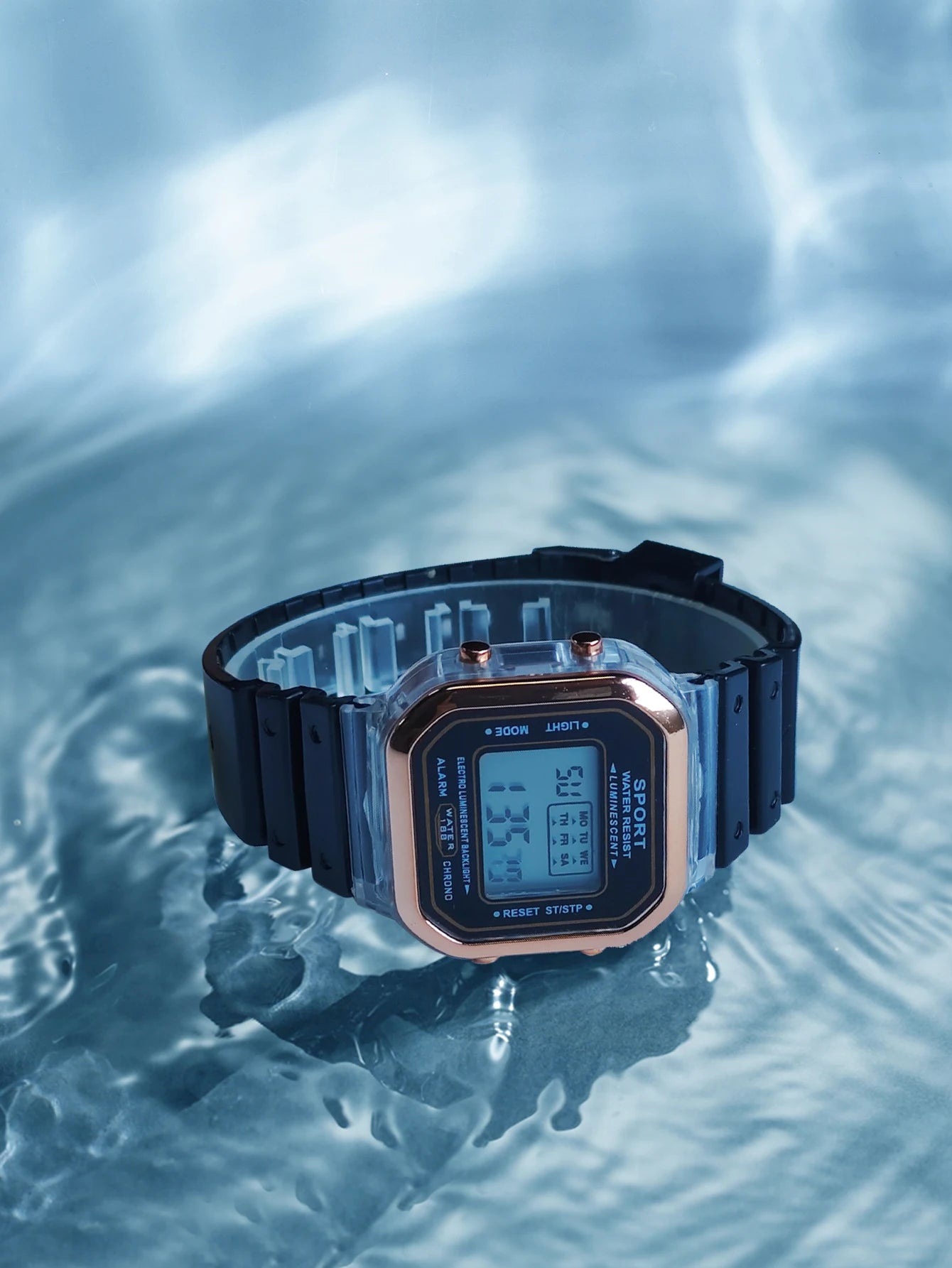 Multifunctional LED Digital Kids Sports Watch Inspirational Watches