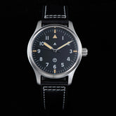 SEESTERN Watch Automatic Mechanical Wristwatches NH35 Movement Military Full Luminous Sapphire Crystal Waterproof Army Air Force Inspirational Watches
