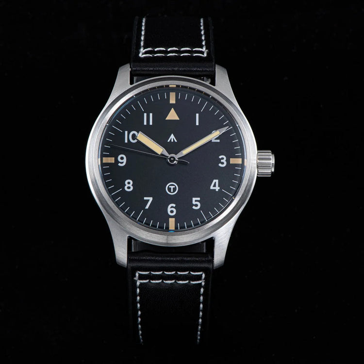 SEESTERN Watch Automatic Mechanical Wristwatches NH35 Movement Military Full Luminous Sapphire Crystal Waterproof Army Air Force Inspirational Watches