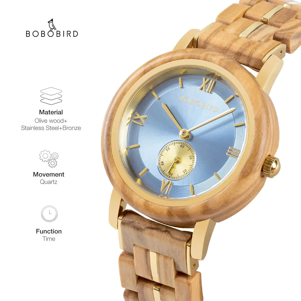 Wood fashion women watch Inspirational Watches