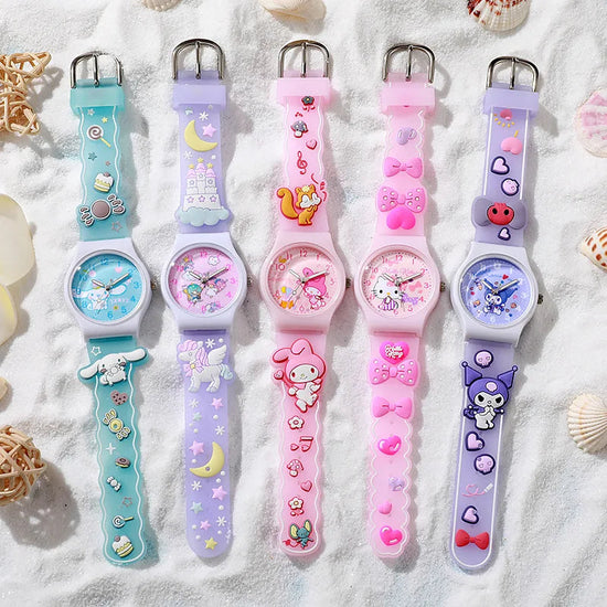 Cute 3D Hello Kitty Kids Watch Inspirational Watches