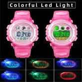 50M Waterproof LED Digital Kids Sports Watch Inspirational Watches