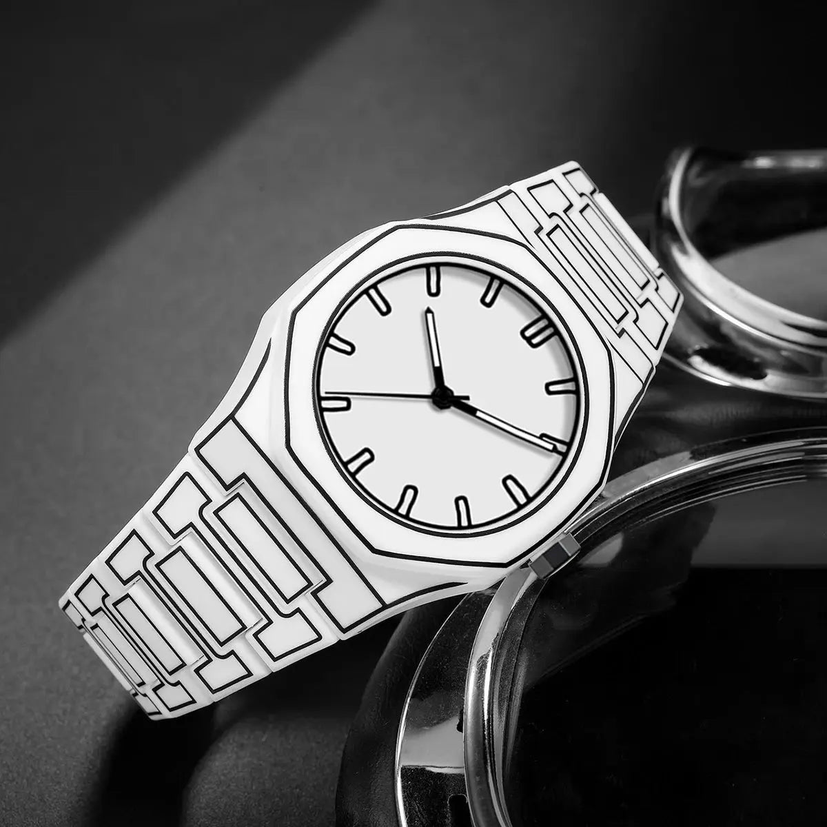 Modern Minimalist Sketching Creative Leisure Watch Creative 3D Sketch Design - Inspirational Watches