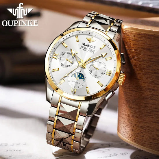 Luxury Business Moon Phase Watch - Inspirational Watches