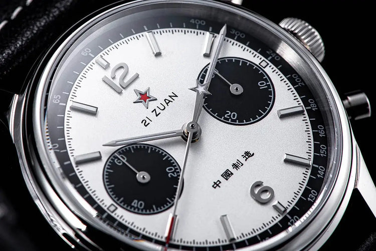 1963 Panda Pilot Chronograph Watch Air Force Sapphire - Inspirational Watches