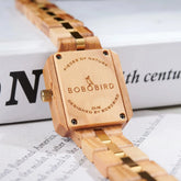 Wood fashion women watch Inspirational Watches