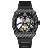 Fully automatic skeleton mechanical watch, fashionable personality, luxury hot men&