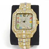 Rainbow Luxury Diamond Watch - Inspirational Watches