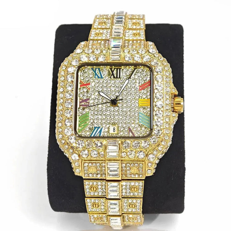 Rainbow Luxury Diamond Watch - Inspirational Watches
