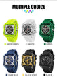 Military Watches Men Watch 2025 New 50M Waterproof Wristwatch Stopwatch Alarm LED Light Digital Watches 8121 Men&
