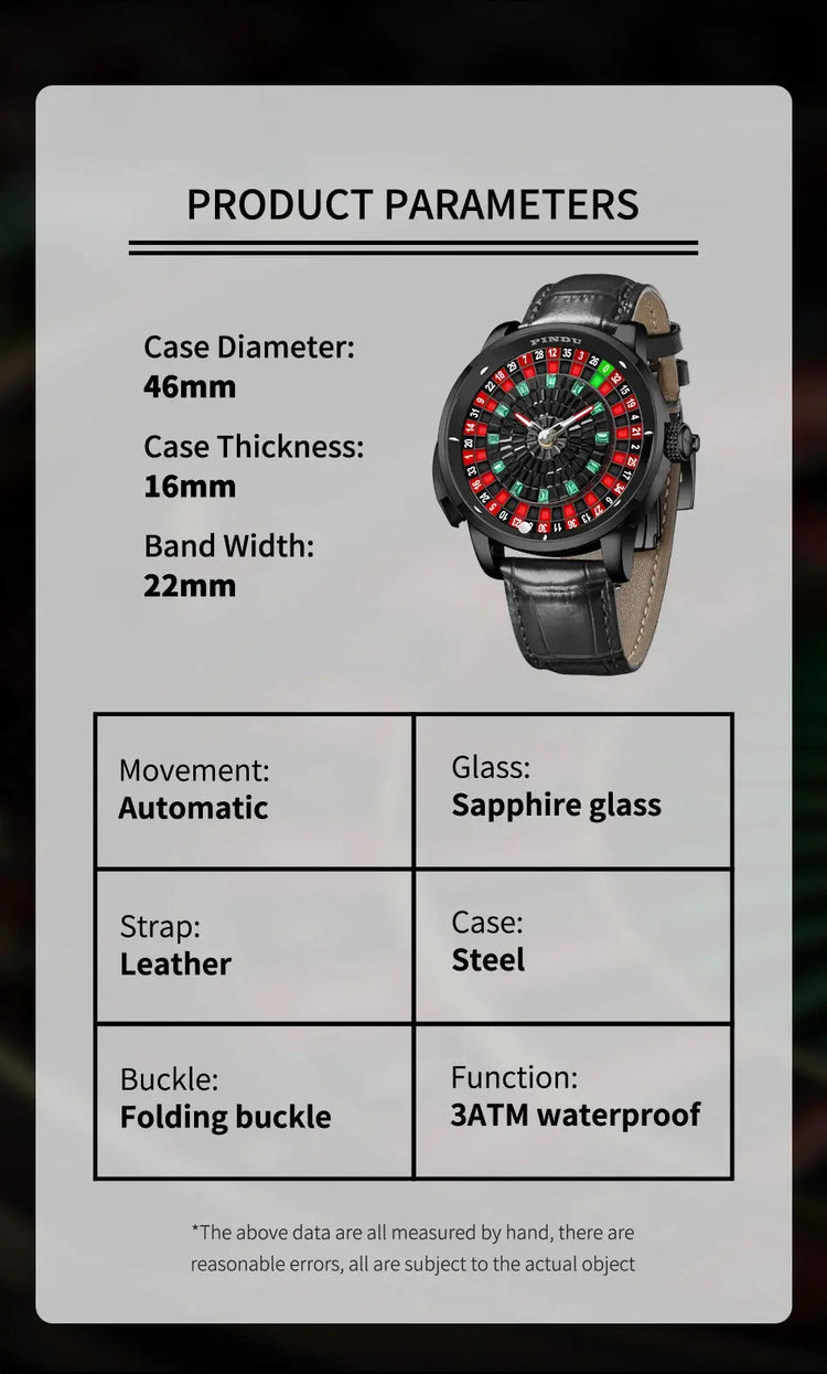 Automatic Mechanical Watch Men&