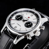 1963 Panda Pilot Chronograph Watch Air Force Sapphire - Inspirational Watches