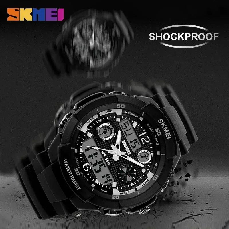 Shockproof Waterproof Electronic Watch Inspirational Watches