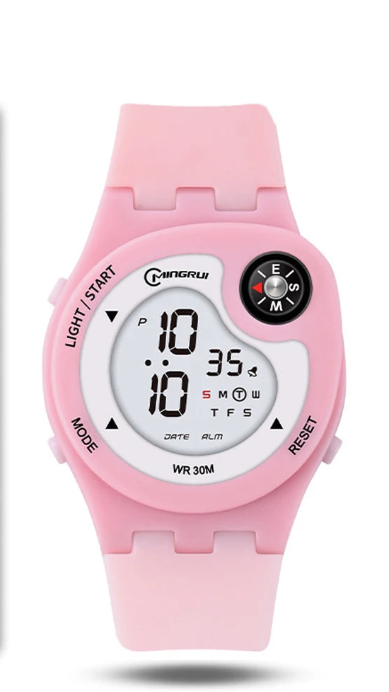 LED Electronic Kids Watch with Soft Silicone Strap Inspirational Watches