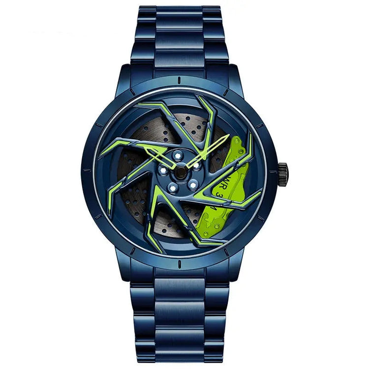 360 Degree Rotating Wheel Rim Dial Watch Inspirational Watches