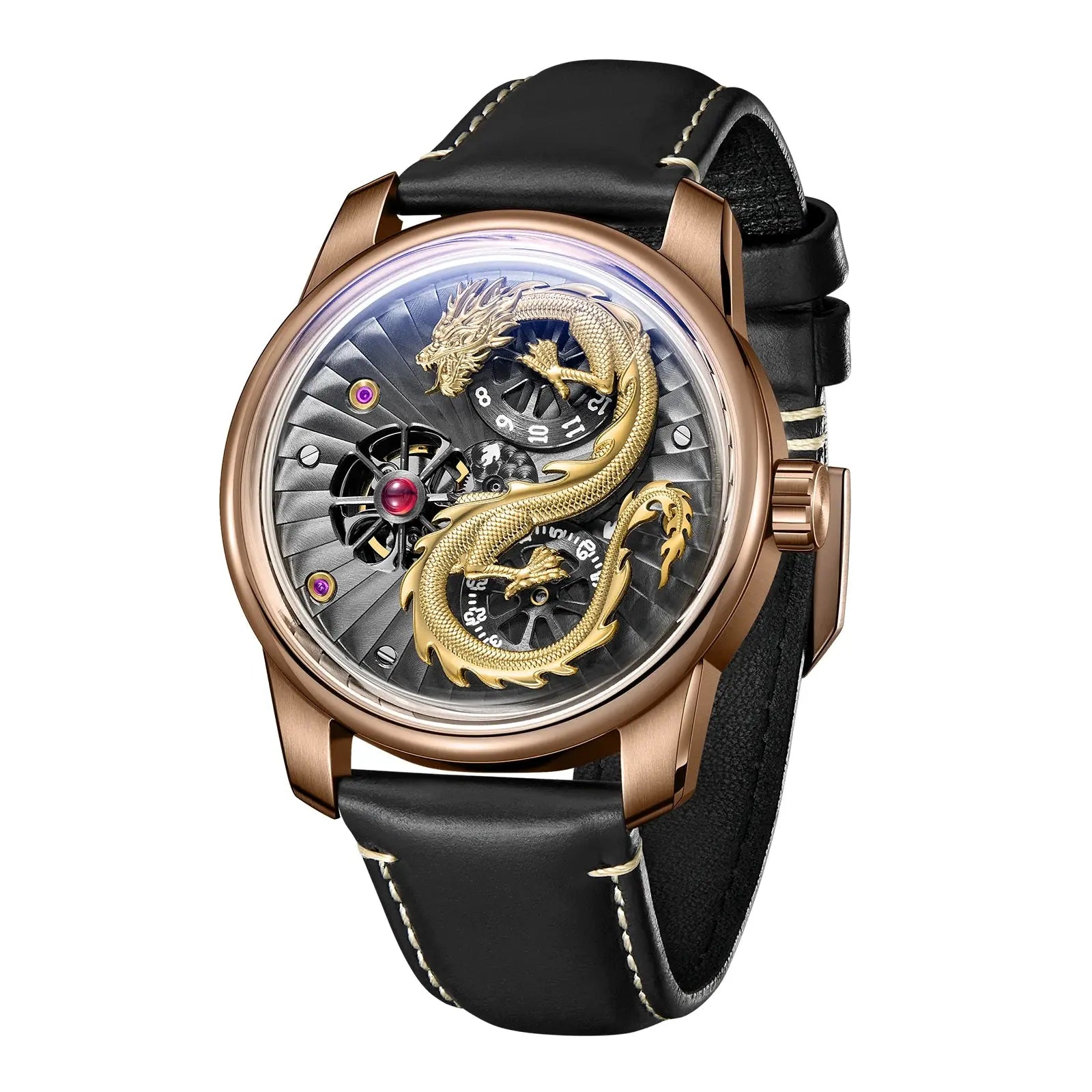 Dragon Luminous Waterproof Automatic Inspirational Watches