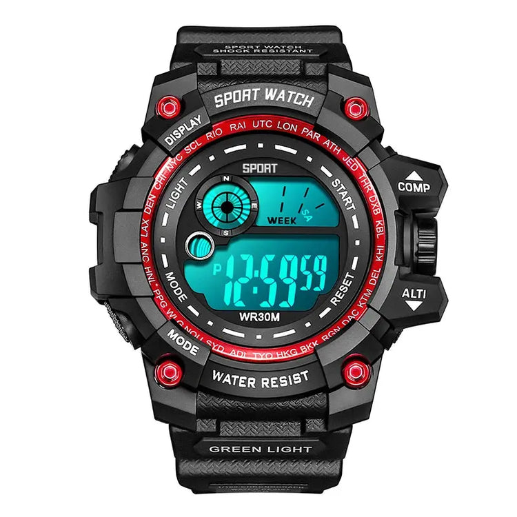 LED Digital Luminous Fashion Sport Waterproof Watches For Man Date Army Military Clock - Inspirational Watches