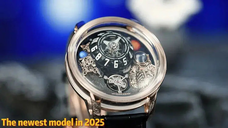 Space Series Unique Design Three-dimensional Dial Mechanical Watch - Inspirational Watches
